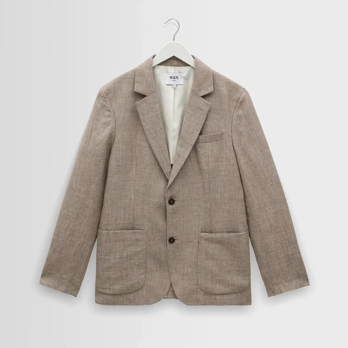 Fintry Blazer in Linen Stripe