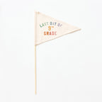 First & Last Day of Ninth Grade Flags {Rainbow}