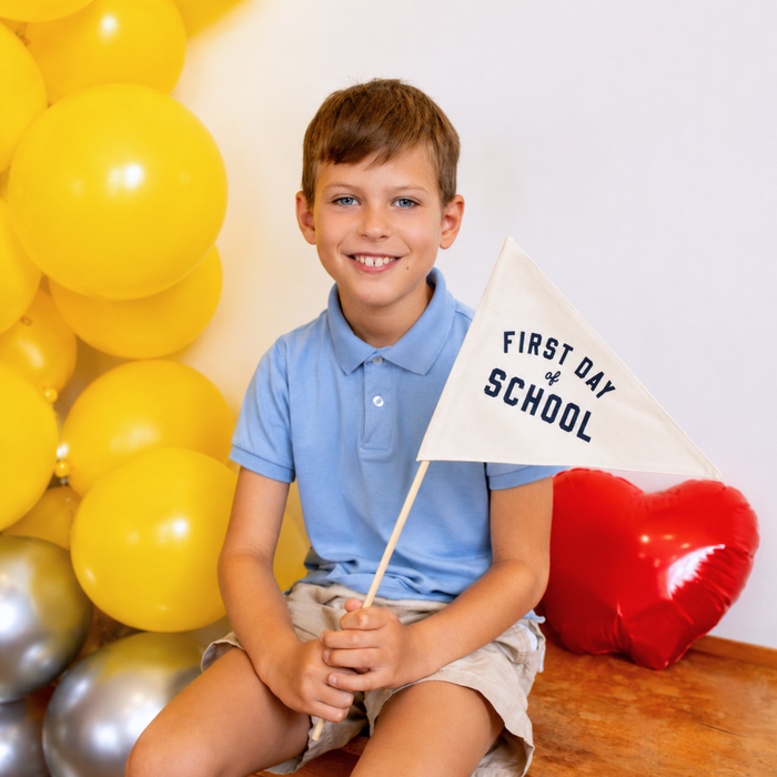 First & Last Day of School Flags