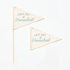 First & Last Day of School Flags
