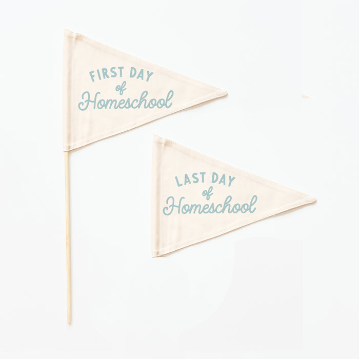 First & Last Day of School Flags