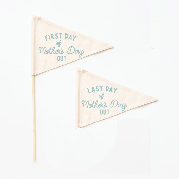 First & Last Day of School Flags