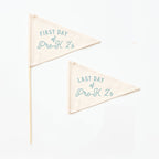 First & Last Day of School Flags