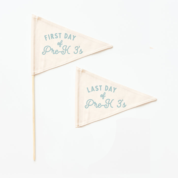 First & Last Day of School Flags