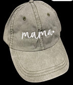 -- FLAWED --Mama Washed Light Green ball cap