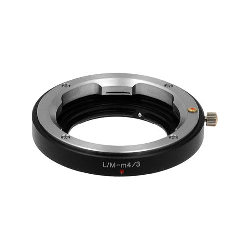 Fotodiox Lens Mount Adapter - Leica M Rangefinder Lens to Micro Four Thirds (MFT, M4/3) Mount Mirrorless Camera Body