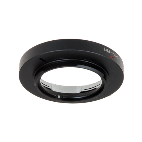 Fotodiox Lens Mount Adapter - Leica M Rangefinder Lens to Micro Four Thirds (MFT, M4/3) Mount Mirrorless Camera Body