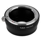 Fotodiox Lens Mount Adapter - Nikon Nikkor F Mount D/SLR Lens to Micro Four Thirds (MFT, M4/3) Mount Mirrorless Camera Body