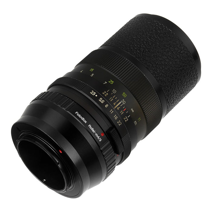Fotodiox Lens Mount Adapter - Rollei 35 (SL35) SLR Lens to Micro Four Thirds (MFT, M4/3) Mount Mirrorless Camera Body