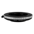 Fotodiox Lens Mount Adapter - Select Contax G SLR Lens to Micro Four Thirds (MFT, M4/3) Mount Mirrorless Camera Body with Built-In Focus Control Dial