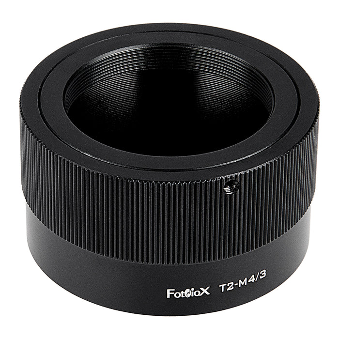 Fotodiox Lens Mount Adapter - T-Mount (T / T-2) Screw Mount SLR Lens to Micro Four Thirds (MFT, M4/3) Mount Mirrorless Camera Body