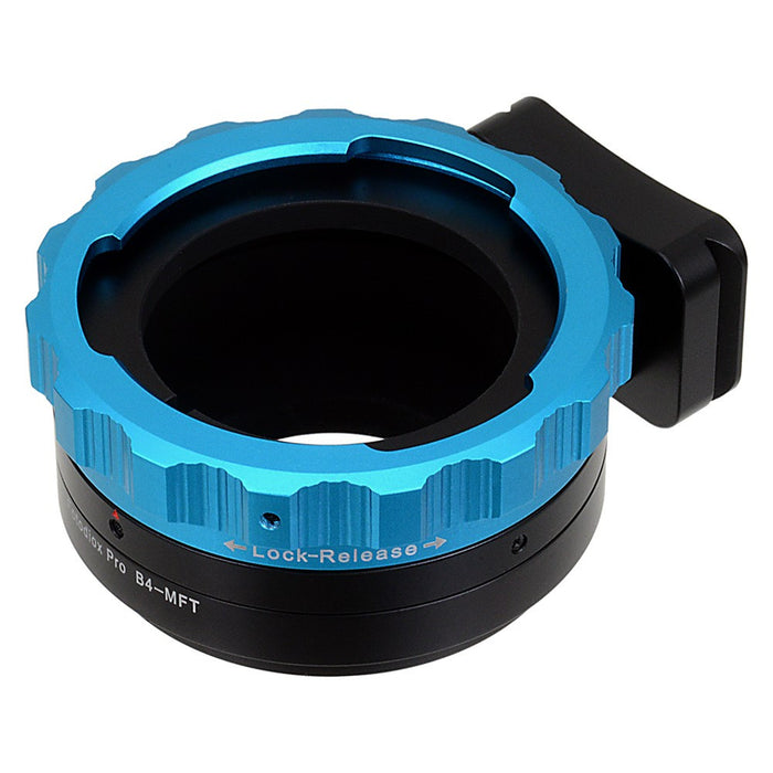 Fotodiox Pro Lens Adapter - Compatible with B4 (2/3") ENG Cine Lenses to fit Micro Four Thirds (MFT, M4/3) Mount Mirrorless Cameras