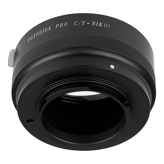 Fotodiox Pro Lens Adapter - Compatible with Contax/Yashica (CY) SLR Lenses to Nikon 1-Series Mirrorless Cameras