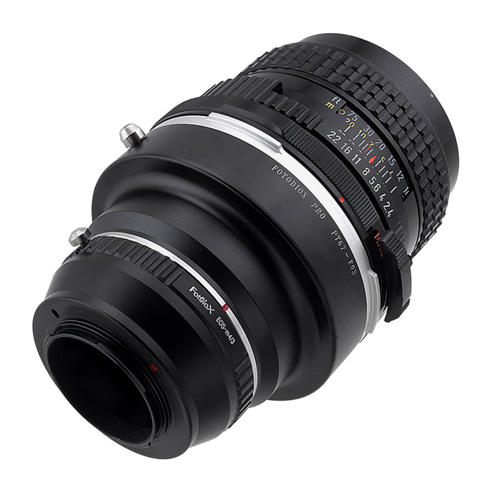 Fotodiox Pro Lens Mount Adapter - Pentax 6x7 (P67, PK67) Mount Lenses to Micro Four Thirds (MFT, M4/3) Mount Mirrorless Camera Body