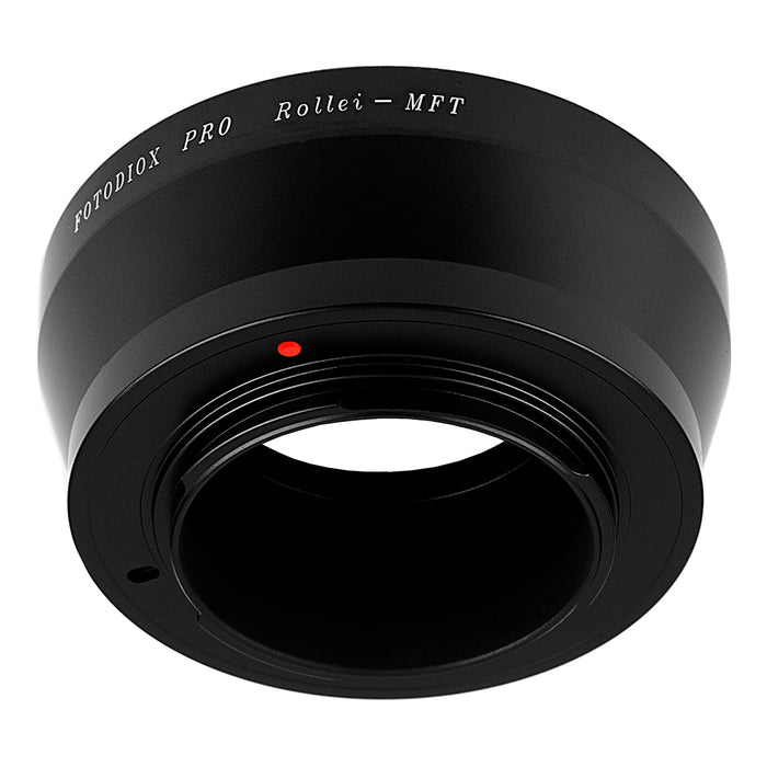 Fotodiox Pro Lens Mount Adapter - Rollei 35 (SL35) SLR Lens to Micro Four Thirds (MFT, M4/3) Mount Mirrorless Camera Body