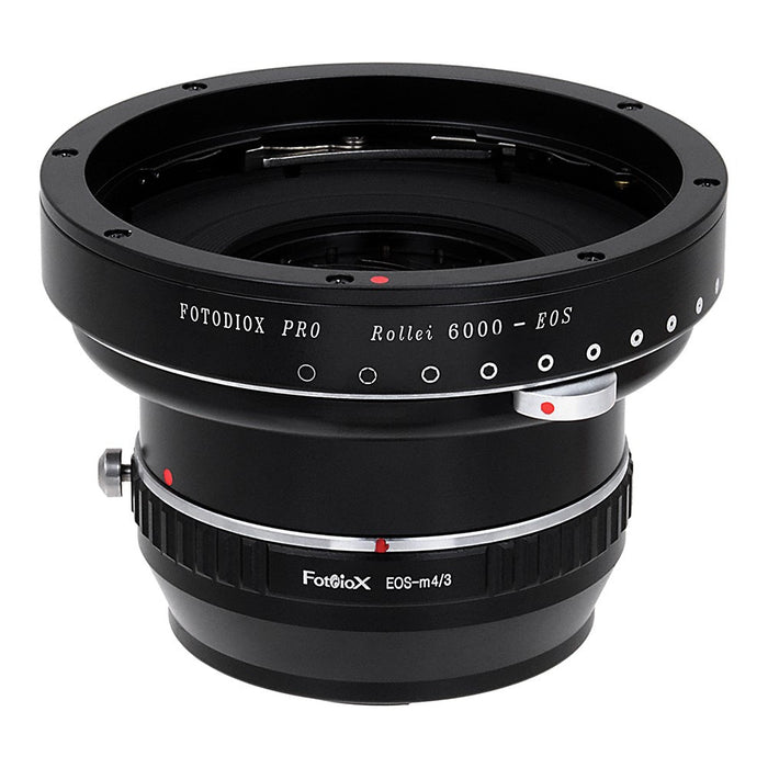 Rollei 6000 Rolleiflex SLR Lens to Micro Four Thirds (MFT, M4/3) Mount Mirrorless Camera Body Adapter