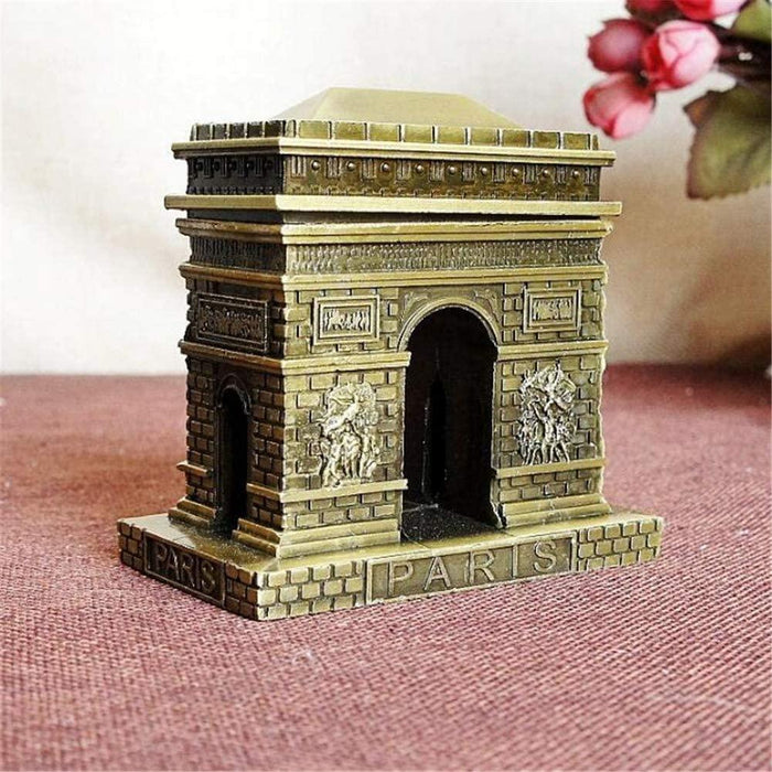 France Triumphal Arch Metal Model | Home Décor - HomeHatchpk