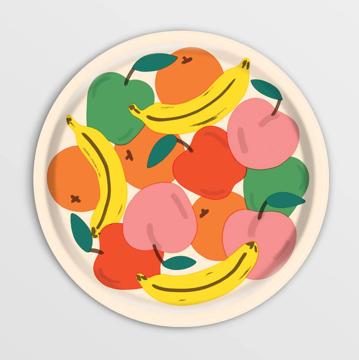 Fruit Bowl Round Serving Tray