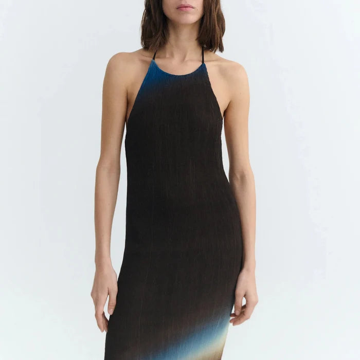 Glass Pleated Miriam Dress
