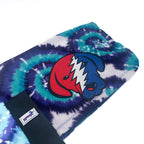 Grateful Dead Blue Tie Dye Fleece Dog Coat