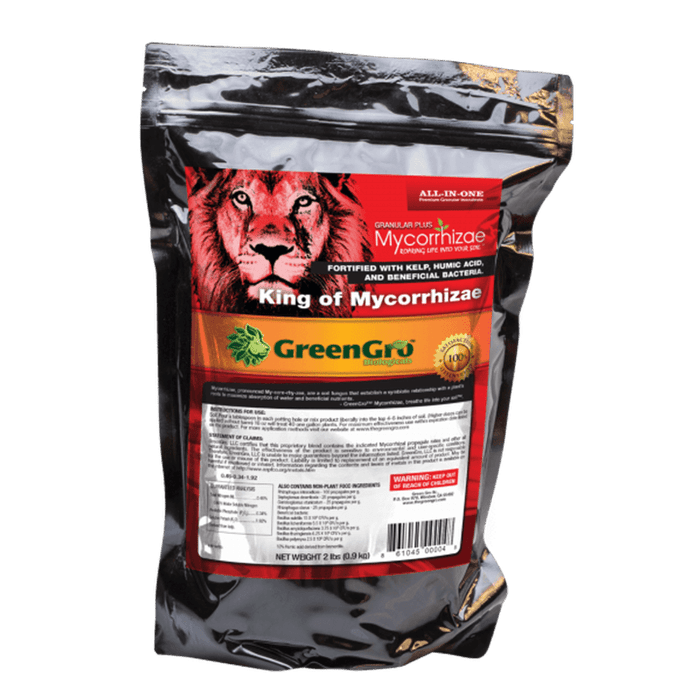 GreenGro Granular Plus Mycorrhizae All-in-One (0.46 - 0.34 - 1.92), 2 lb
