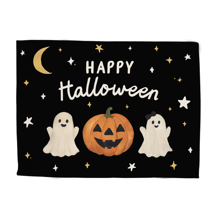 Happy Halloween Banner, Black