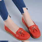 Heliora - Mocassins en Cuir Confort Orthopédique – L’Élégance Naturelle à Chaque Pas
