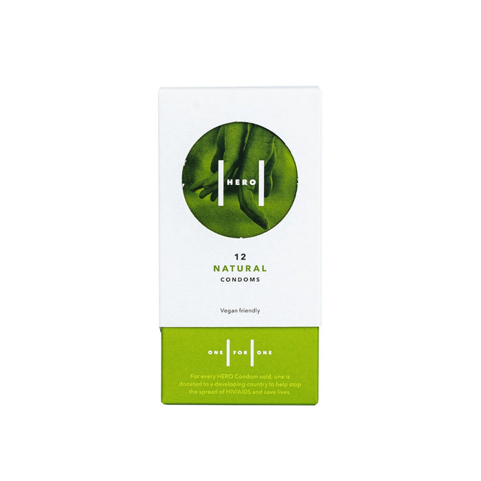Go-For-Zero-Australia-Hero-Condoms-Australia-Natural-Vegan-Regular-Condoms-12-Pack