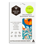 Go-For-Zero-Australia-Honeybee-Wrap-Australia-Reusable-Beeswax-Wraps-Avocado-Lovers-Twin-Pack-Australian-Range