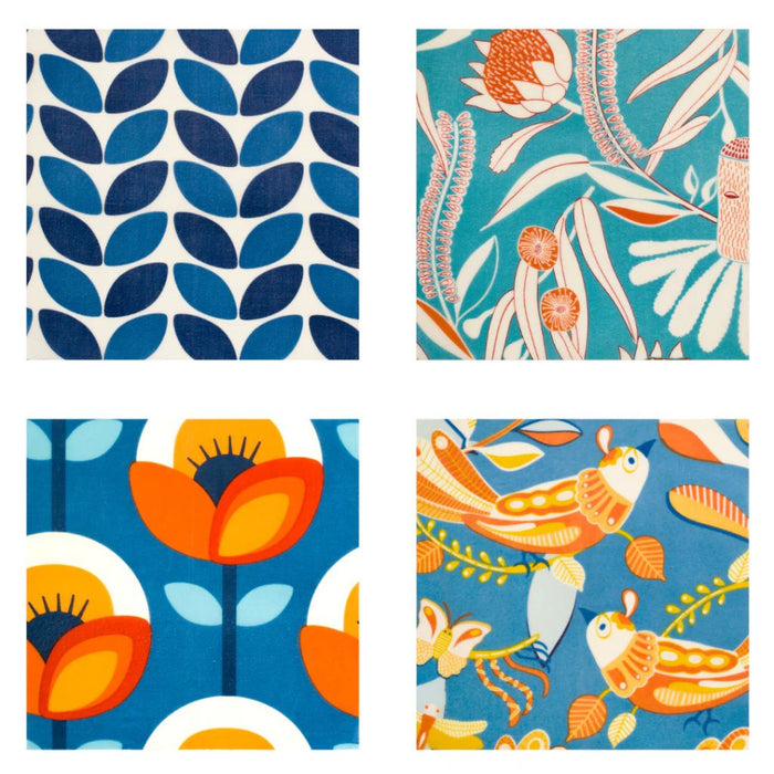 Go-For-Zero-Australia-Honeybee-Wrap-Australia-Munch-Lunch-Twin-Pack-Australian-Range-Flat-Lay