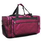Glitter duffle bag for women, cheer duffle for girls personalized, dance bag essentials, dance personalized items, cheer competition bag, cheer gifts for girls, monogram duffle, hot pink cute duffle, duffle for the gym, duffle bag for the gym, personalized duffle bag for girls.