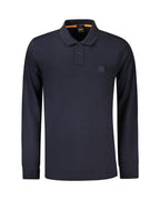 Hugo Boss Blue Cotton Men's Polo