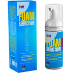 Image showing both the blue intt Foam Seduction Cleansing Foam box and the product bottle side-by-side.