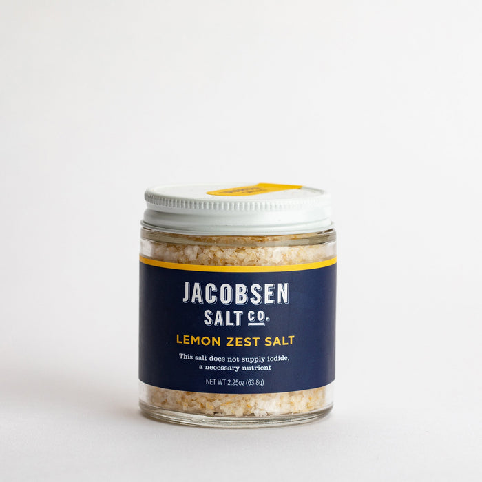 Jacobsen Salt Co. Lemon Zest Infused Sea Salt