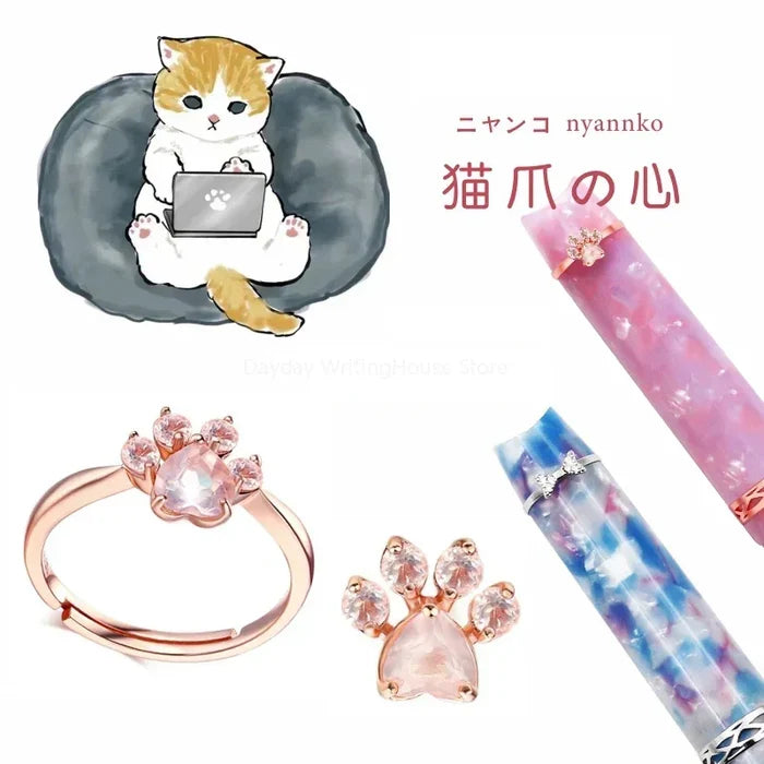 Japanese Cat Claw Fountain Pen – Healing Edition - Original Kawaii Pen