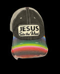 Jesus Take the Wheel Serape cap