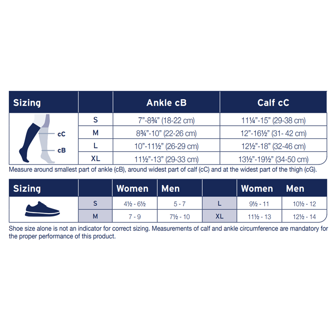 JOBST® Activa Athletic Knee High Socks 15-20mmHg