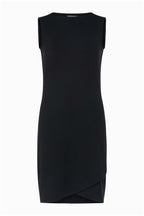 The Best Travel Dress. Flat Lay of a Johanna Dress in Black.