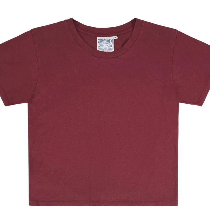 Jungmaven Cropped Ojai Tee