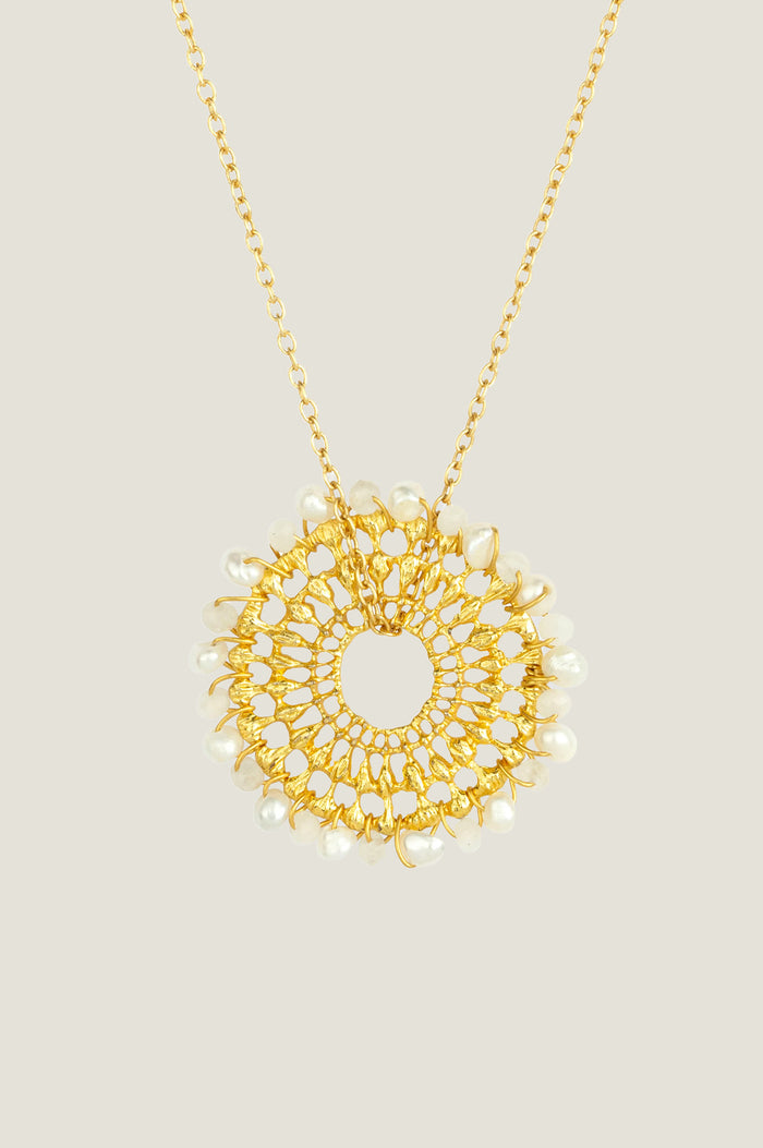 Kady White Necklace - Aspiga