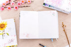 Kawaii Floating Floral Notebook - Original Kawaii Pen