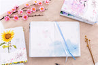 Kawaii Floating Floral Notebook - Original Kawaii Pen