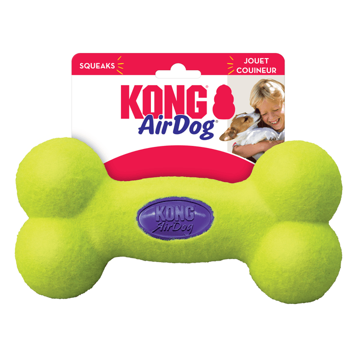A large sized KONG AirDog Bone