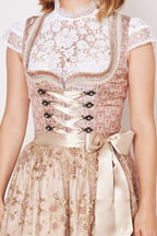 Kruger Mini Dirndl 2pcs. 50cm "Elenor" pink (42)