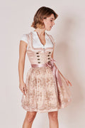 Kruger Mini Dirndl 2pcs. 50cm "Kailia" pink