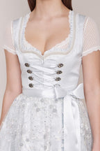 Kruger Mini Dirndl 2pcs. 50cm "Sunny" blue