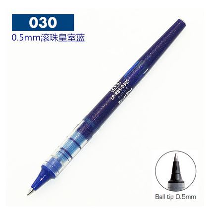 0.5mm Blue Ballpoint
