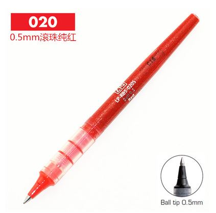0.5mm Red Ballpoint