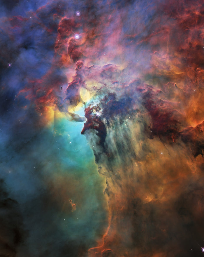 Lagoon Nebula – Hubble Space Telescope Image