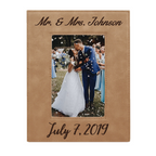 Laserable Leatherette Photo Frame - LZR